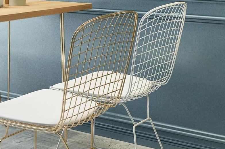 Var - Simple Modern Iron Frame Chair