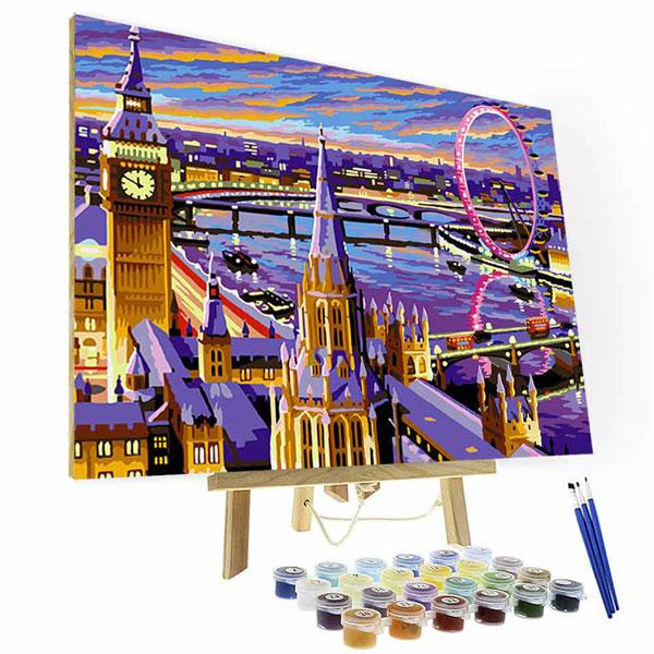Paint by Numbers Kit - Eiffel Tower