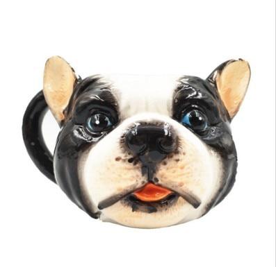 3D Cute Creative Bulldog Mug