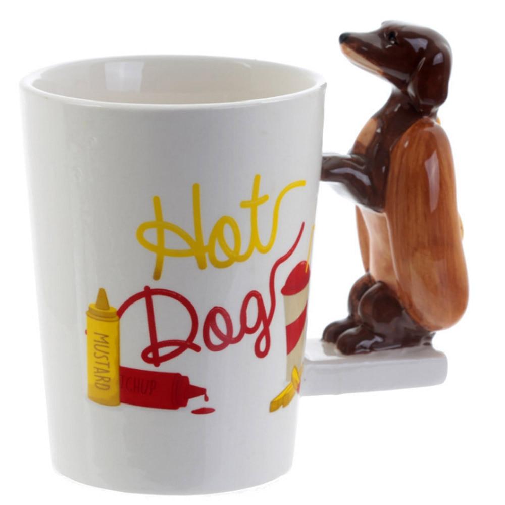 3D Hot Dog Mug