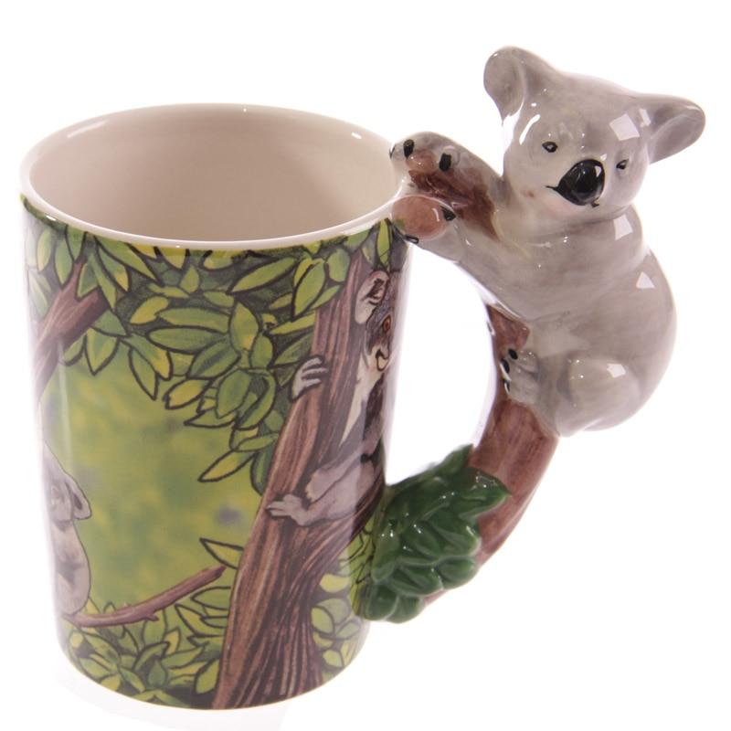 3D Koala Bear Handle Mug