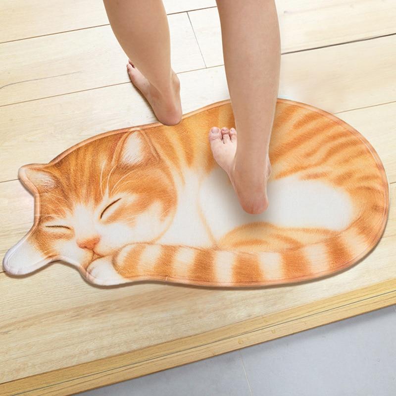 3D Printed Sleeping Cat Doormats