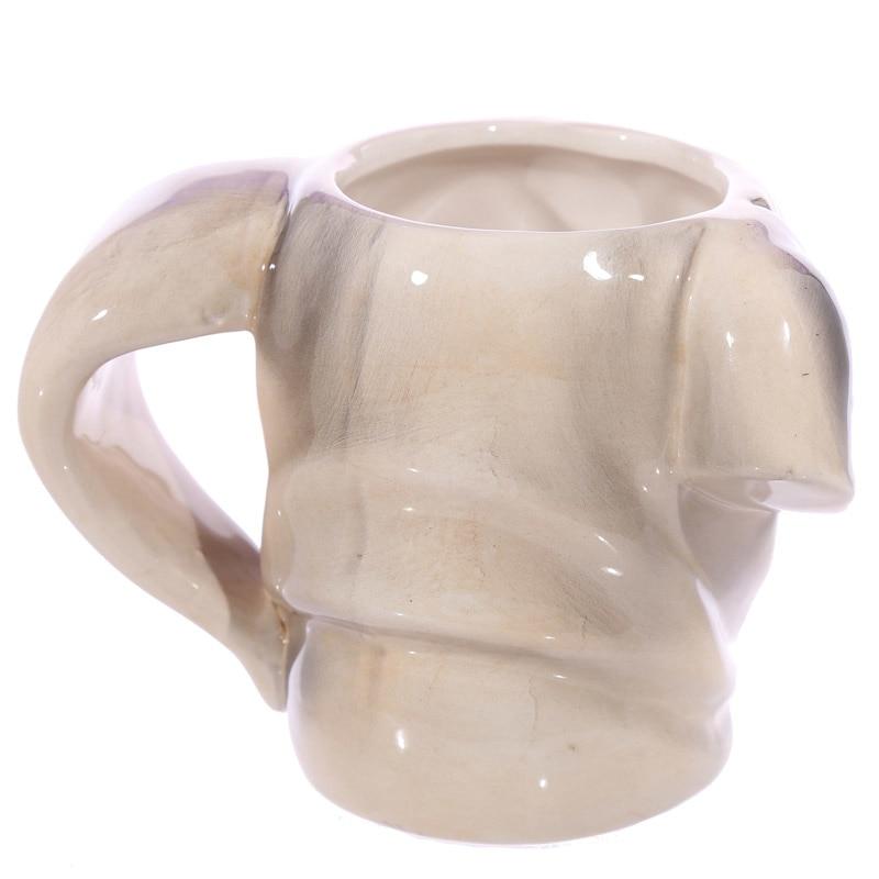 3D Pug Head Mug