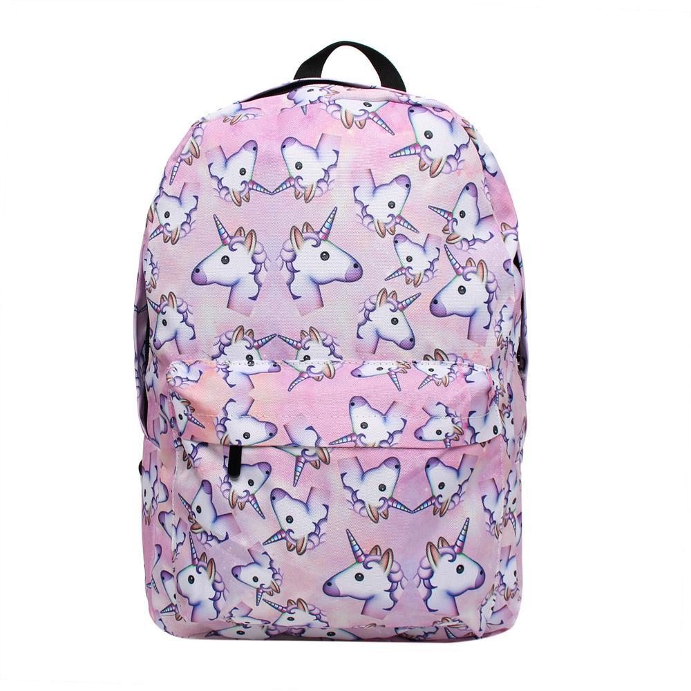 3PCS Set Of Cute Unicorn Backpack