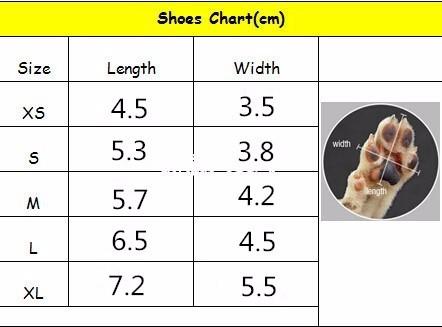 4 pcs Breathable Dog Shoes