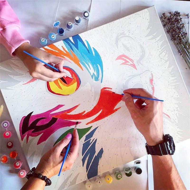 Paint by Numbers Kit - Parrot on a Branch