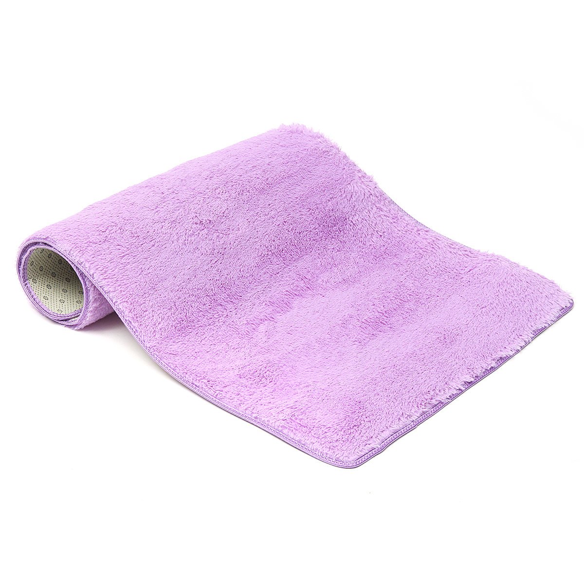 80*165cm Chunky Plain Washable Shaggy Hearth Rugs Non Slip Dark Light Fireside Mat Carpets