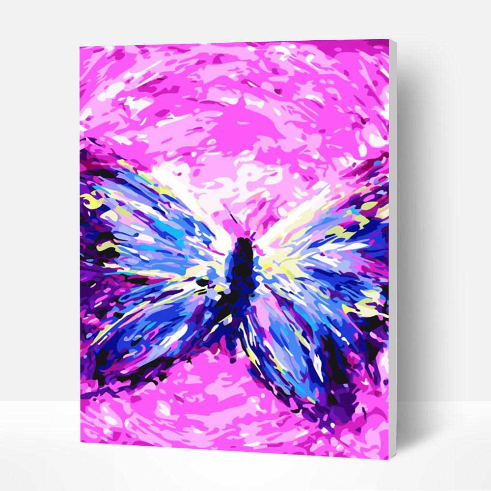 Paint by Numbers Kit -Abstract Art Butterfly Deco26