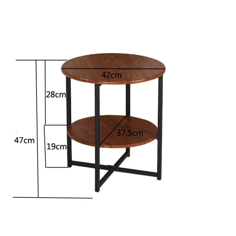 Nordic Wood Side Table