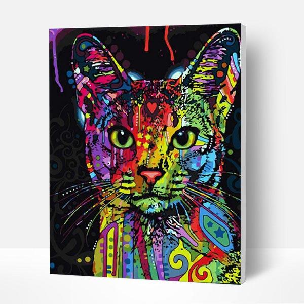 Paint by Number Kit - Painted Cat Deco26
