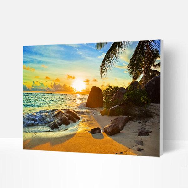 Paint by Numbers Kit -  Beach At Sunset Deco26