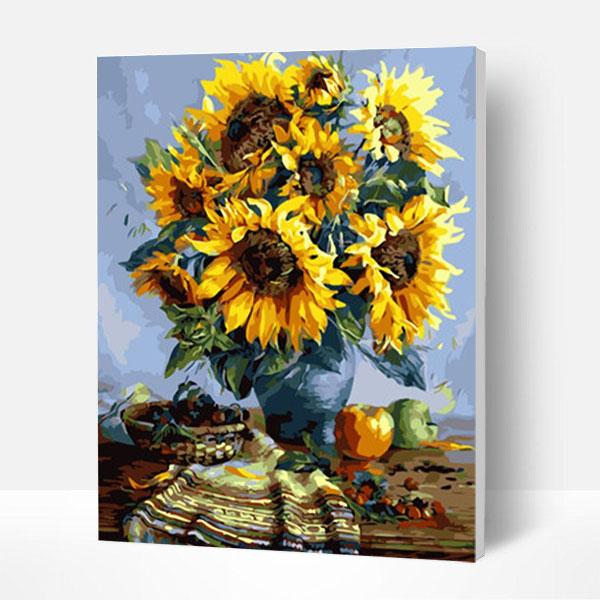 Paint by Numbers Kit -  Sunflowers on the Table Deco26