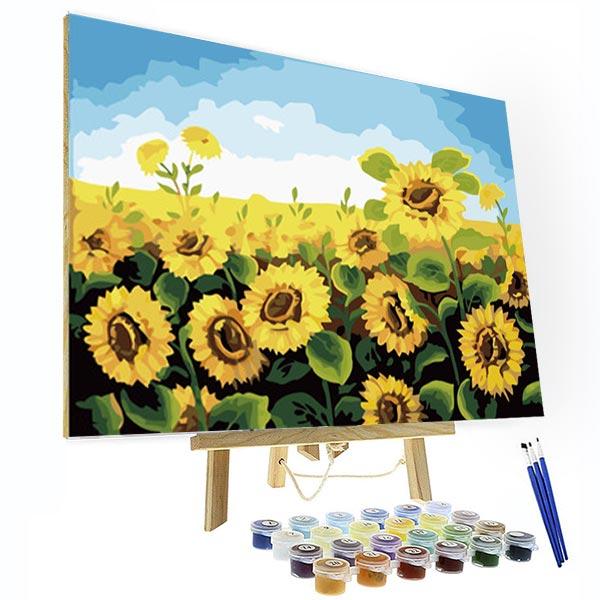 Paint by Numbers Kit - Sunflower Field Deco26
