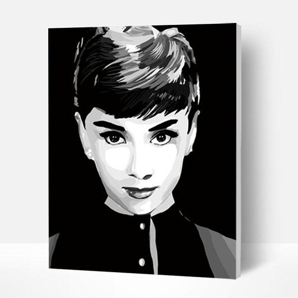 Paint by Numbers Kit - Audrey Hepburn Deco26