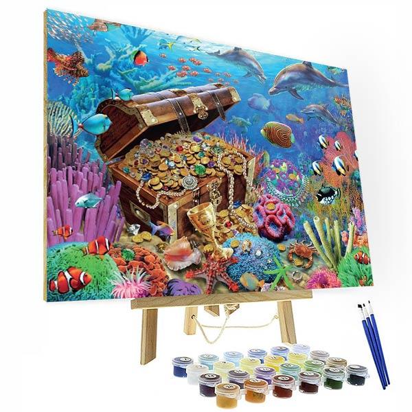 Paint by Numbers Kit - Underwater Treasure Deco26