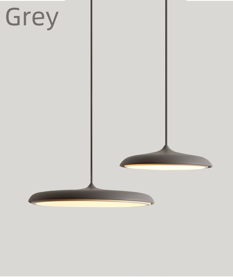 Post-Modern Nordic Circular LED Hanging Lamps