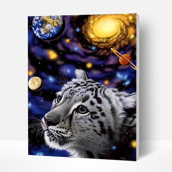 Paint by Numbers Kit - Space Fantasy Of Lion Deco26