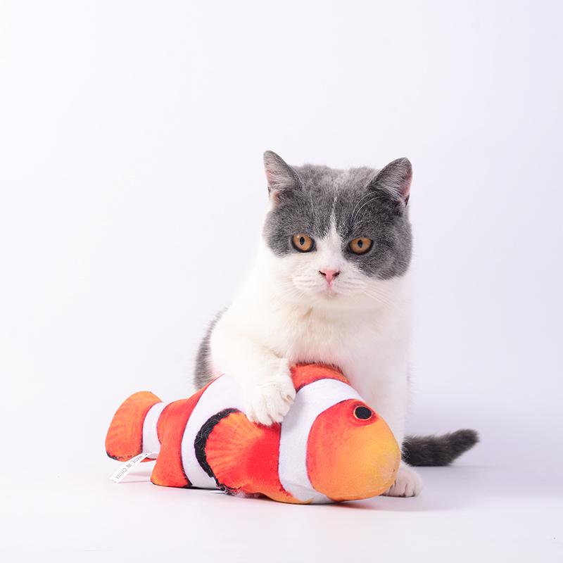 Realistic Looking Cat Kicker Fish Toy [NON-MOVING]