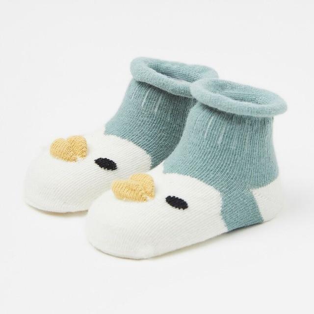 Animal Design Anti-Slip Knitted Warm Socks