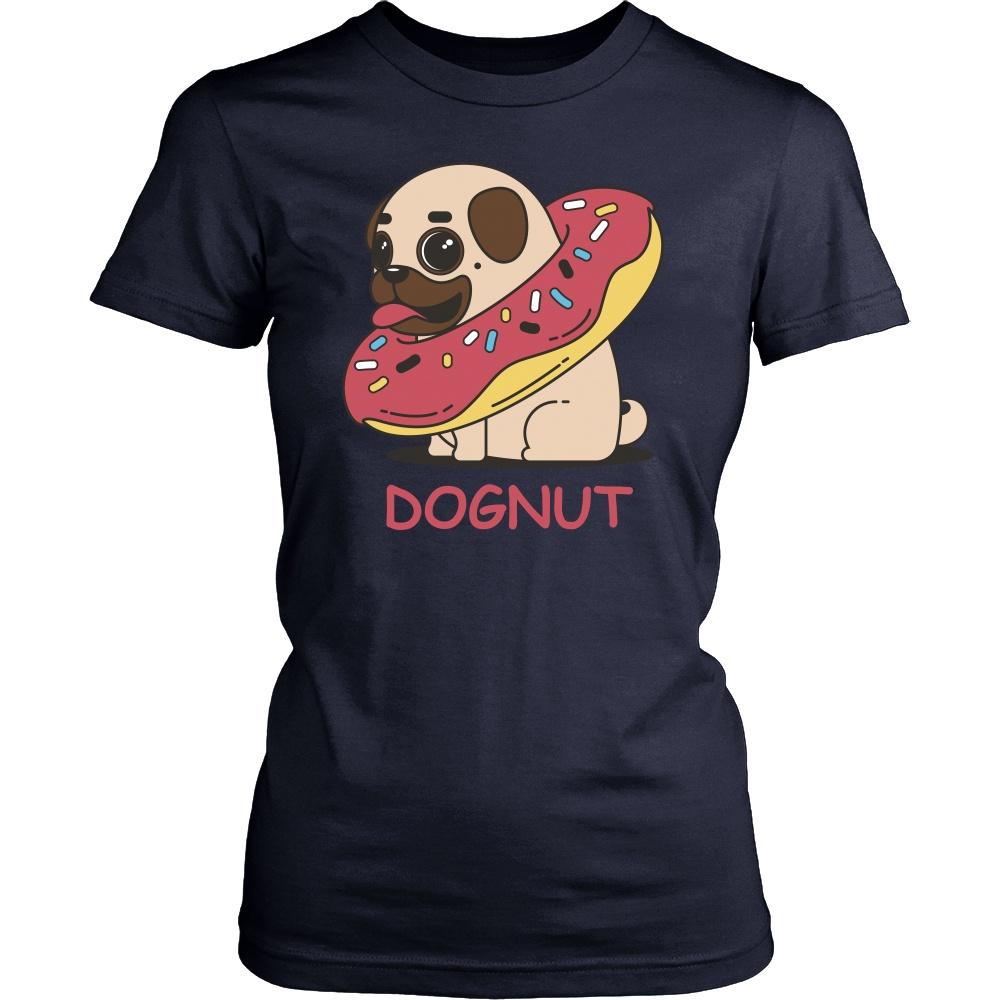 Animated Dognut Pug Design Shirt
