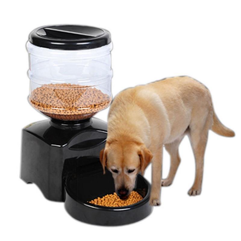 Automatic Pet Food Feeder with LCD Display and Voice Message Recording