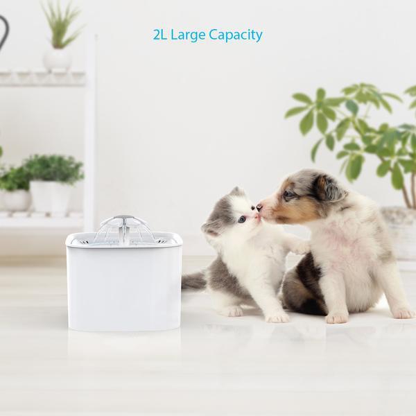 Automatic Water Dispenser Electric Water Bowl with Filter for Pets
