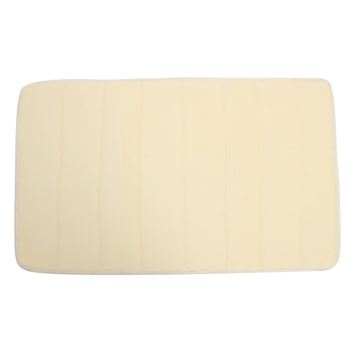 50x80cm Stripe Pattern Memory Foam Mat Absorbent Bathroom Anti Slip Carpet