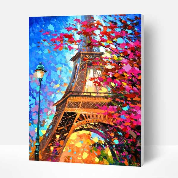 Paint by Numbers Kit - Eiffel Tower Deco26