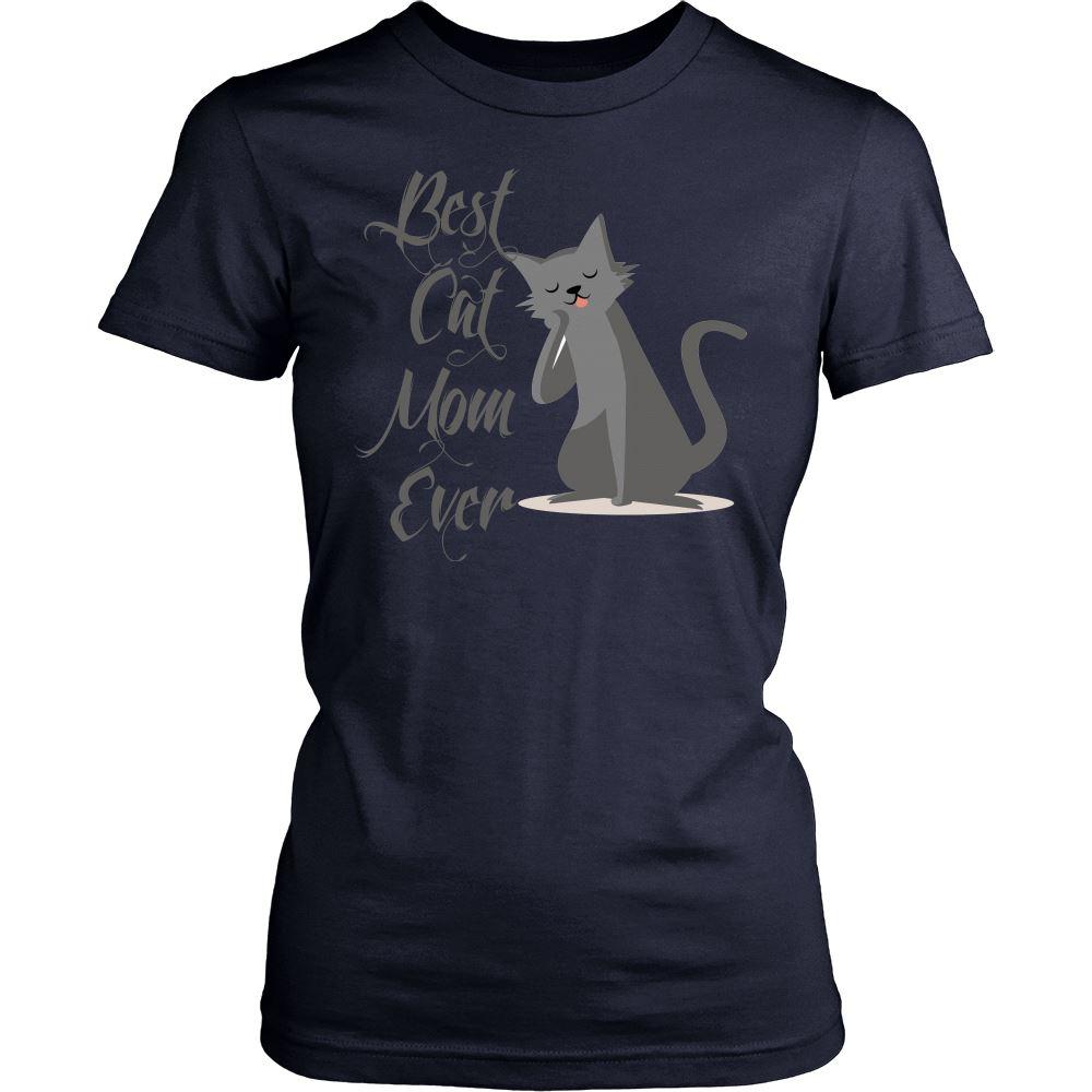 Best Cat Mom Shirt Design