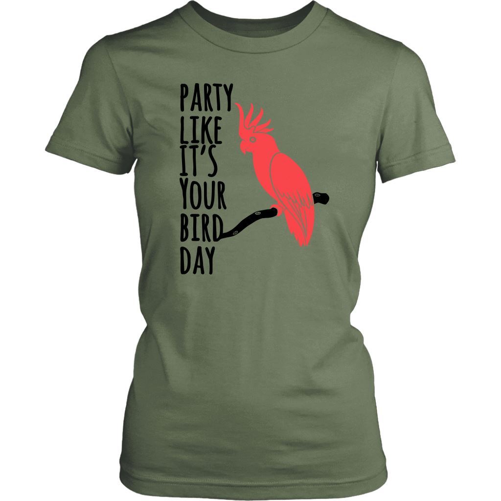 Birdday Today Shirt Design
