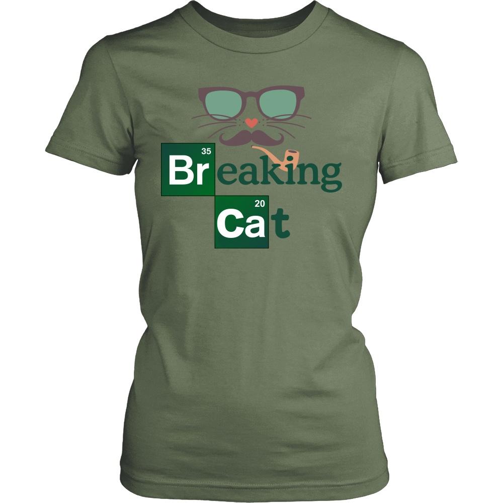 Breaking Cat Shirt Design