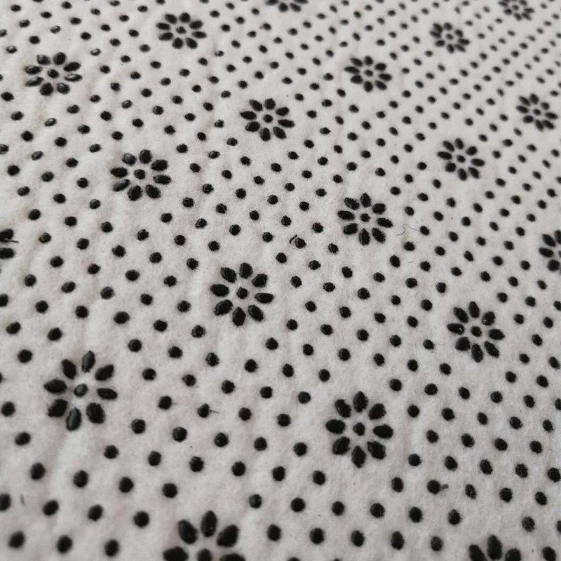 Chriatmas Santa Claus Printing Floor Mat Festival House Decor Festival Anti-silp Doormat Soft Carpet
