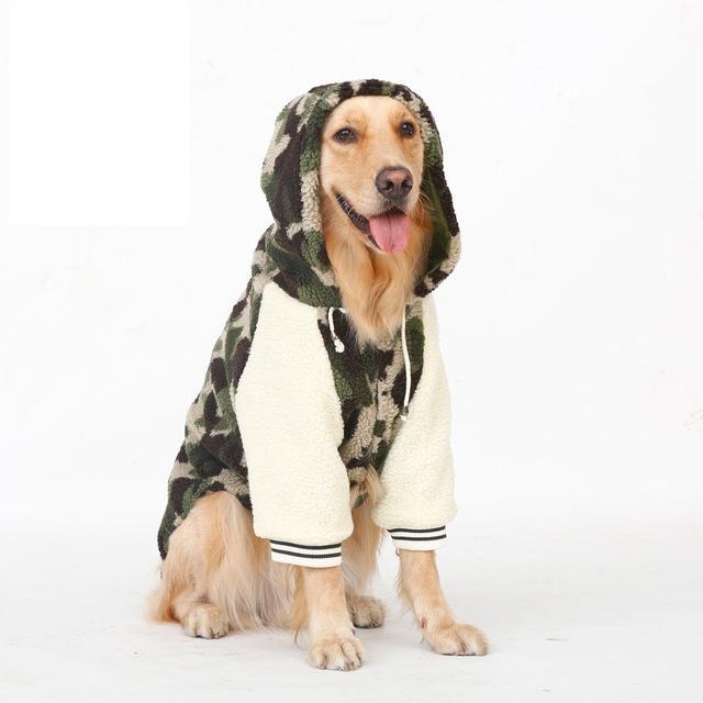 Camouflage Pet Hooded Jacket