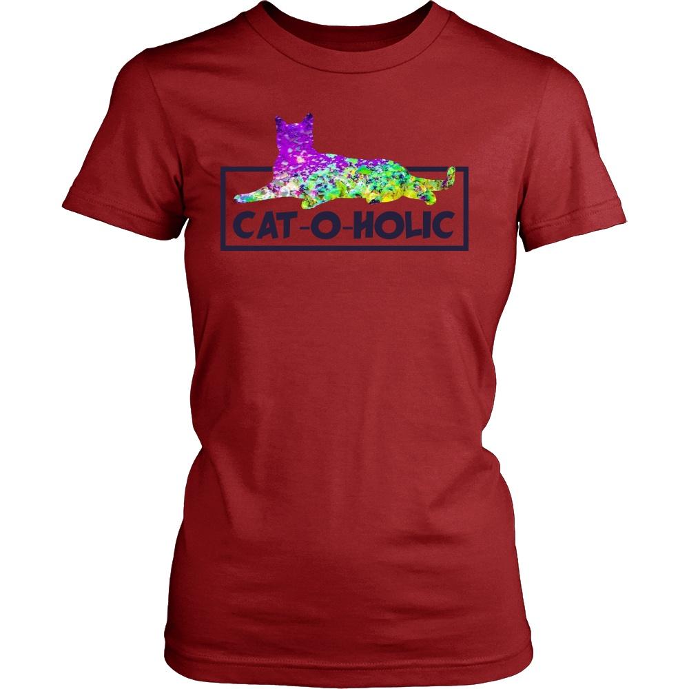 Cat-O-Holic T-Shirt Design