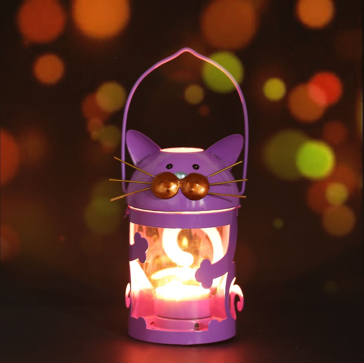 Cat Shaped Candle Holder