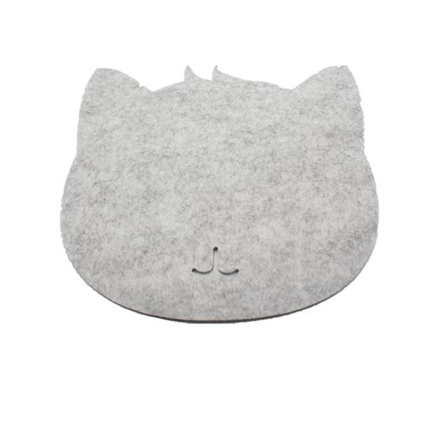 Cat Shaped Mouse Pad