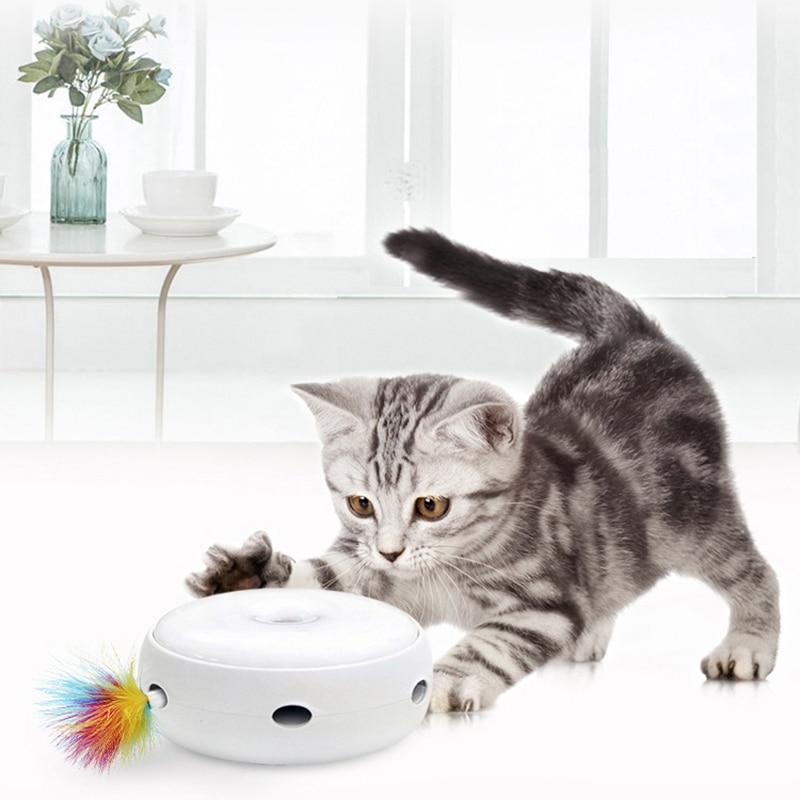 Cat Toy Electric Teasing Turntable
