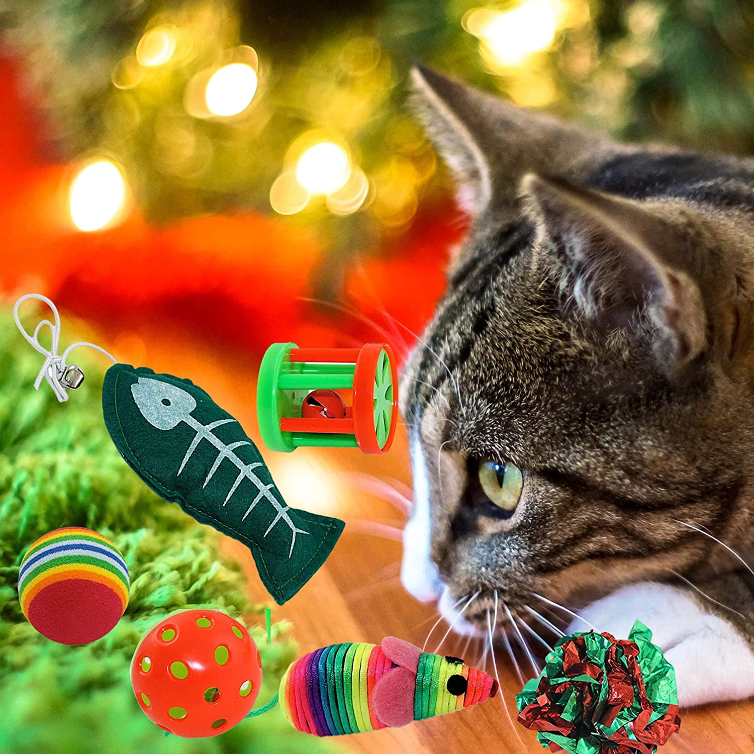 Christmas Cat Toys