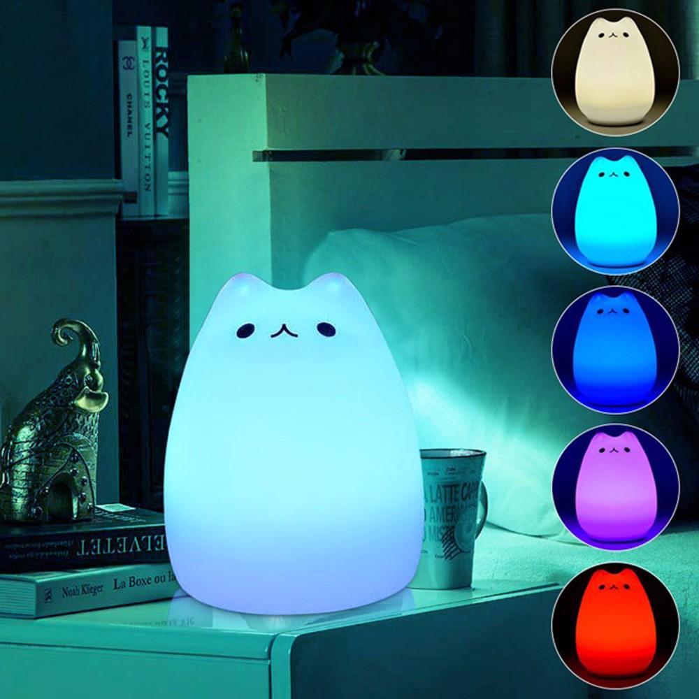 Colorful Cat Lamp