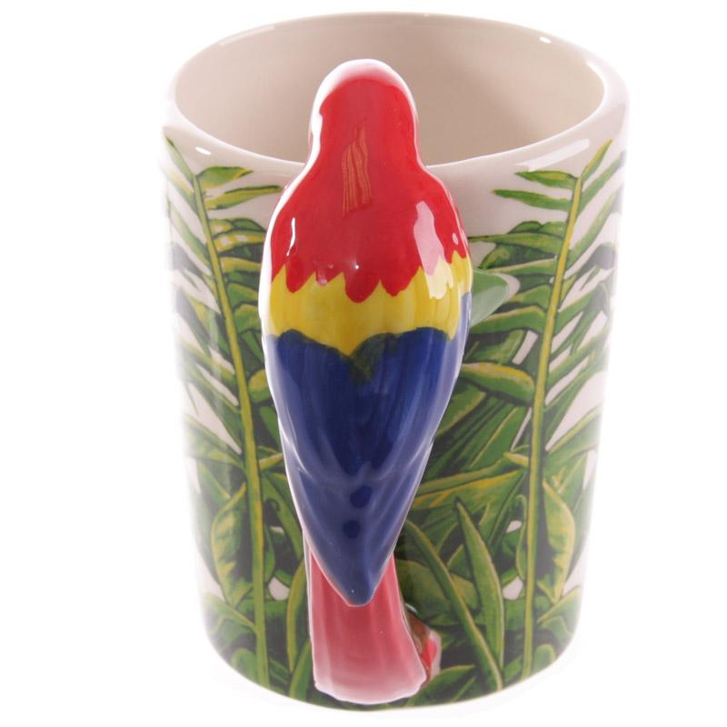 Creative 3D Parrot Mug