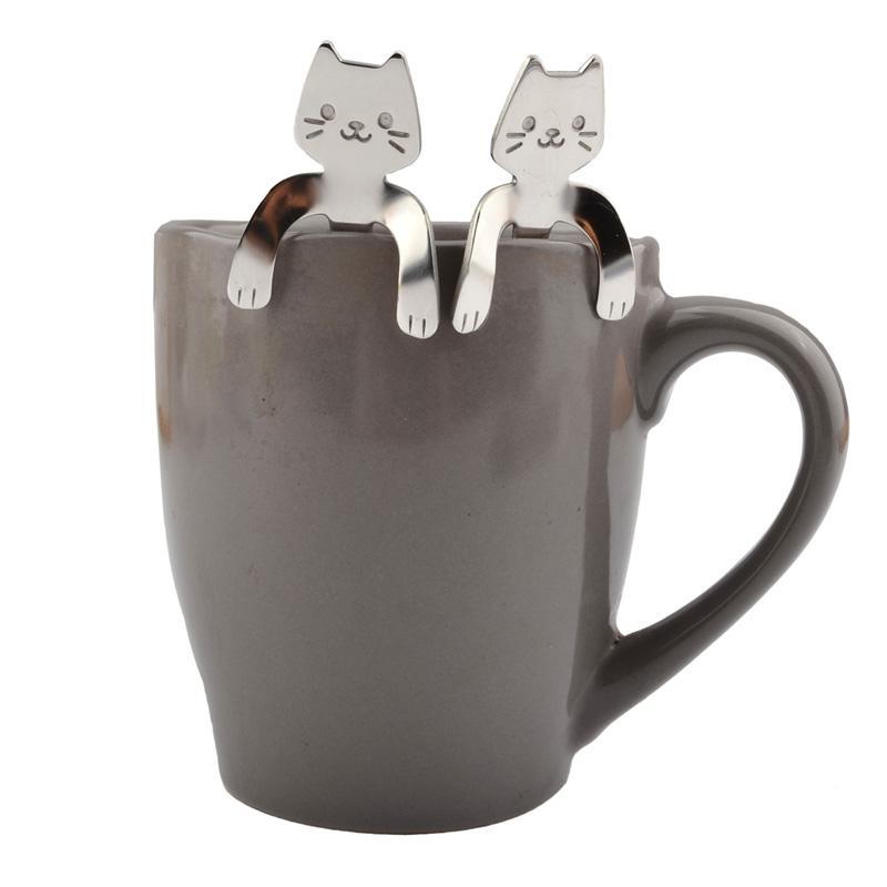 Creative Cat Design Coffee & Tea Spoon