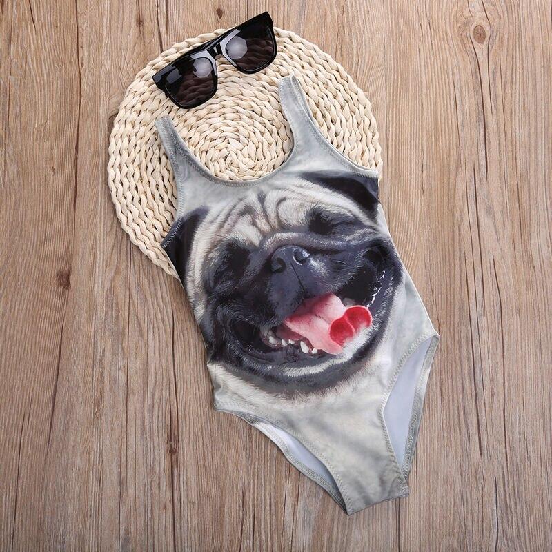Cute Animal Print  Swimsuit