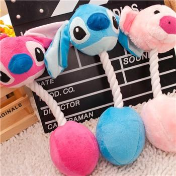 Cute Dog Biting Rope Interactive Toys