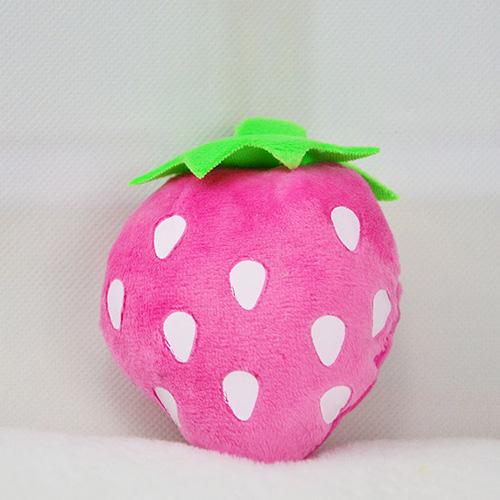 Cute Fruit & Vegetable Squeak Toys
