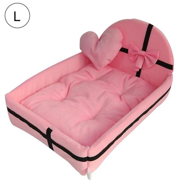 Cute Pet Bed With Mat