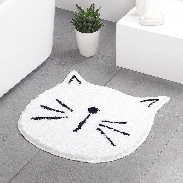 Cute Soft Cat Door Mat