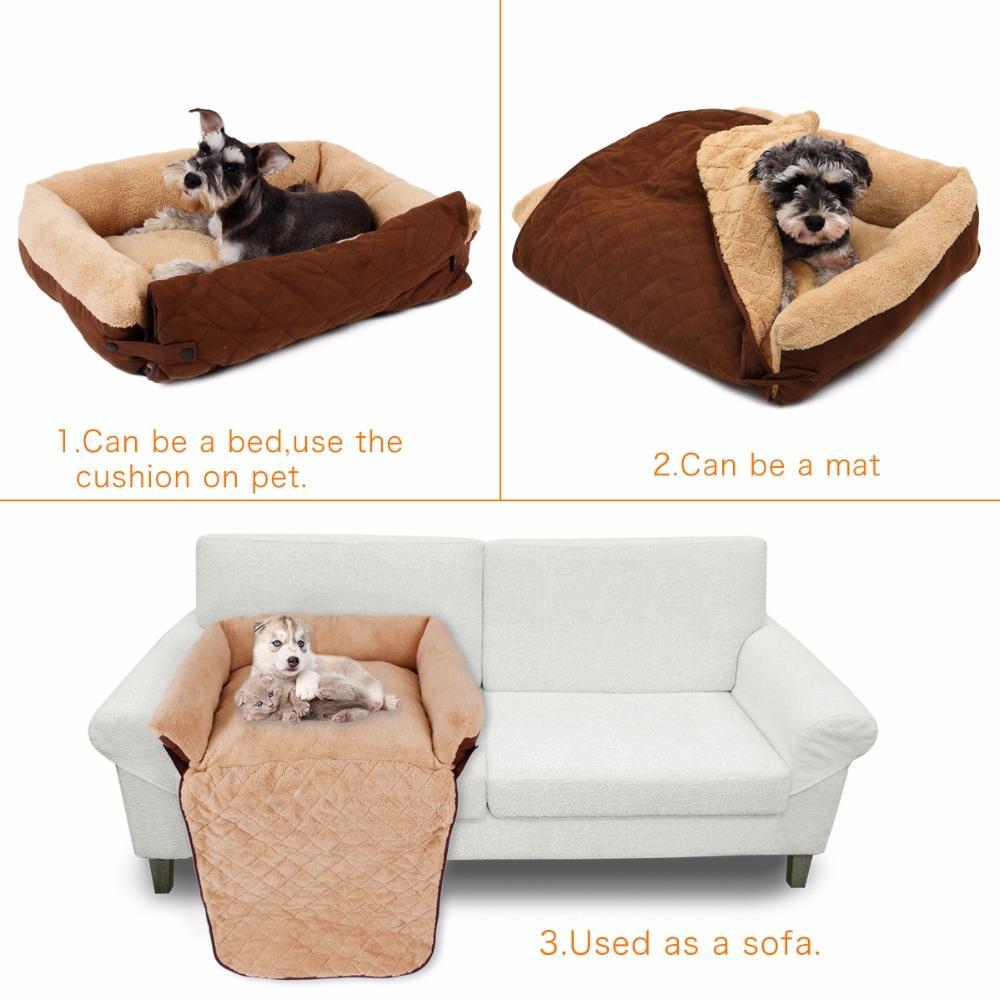 Dog Cushion Sofa Bed Mat Blanket