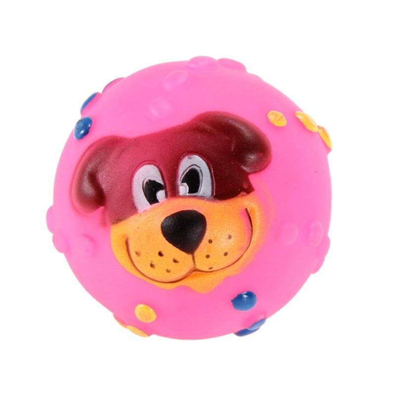 Dog Face Squeaky Toy