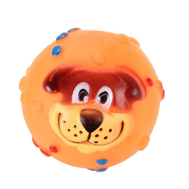 Dog Face Squeaky Toy