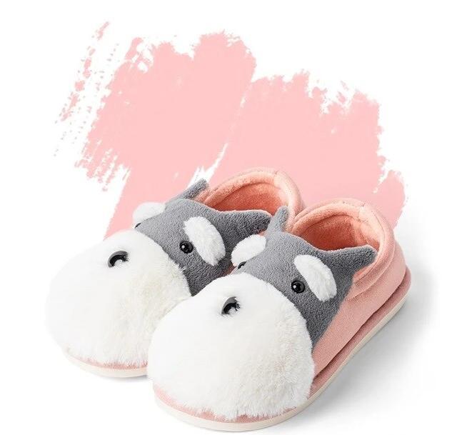 Dog Furry Slippers